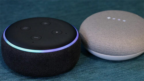 [Echo Dot 3 có giá ngang Google Home Mini
