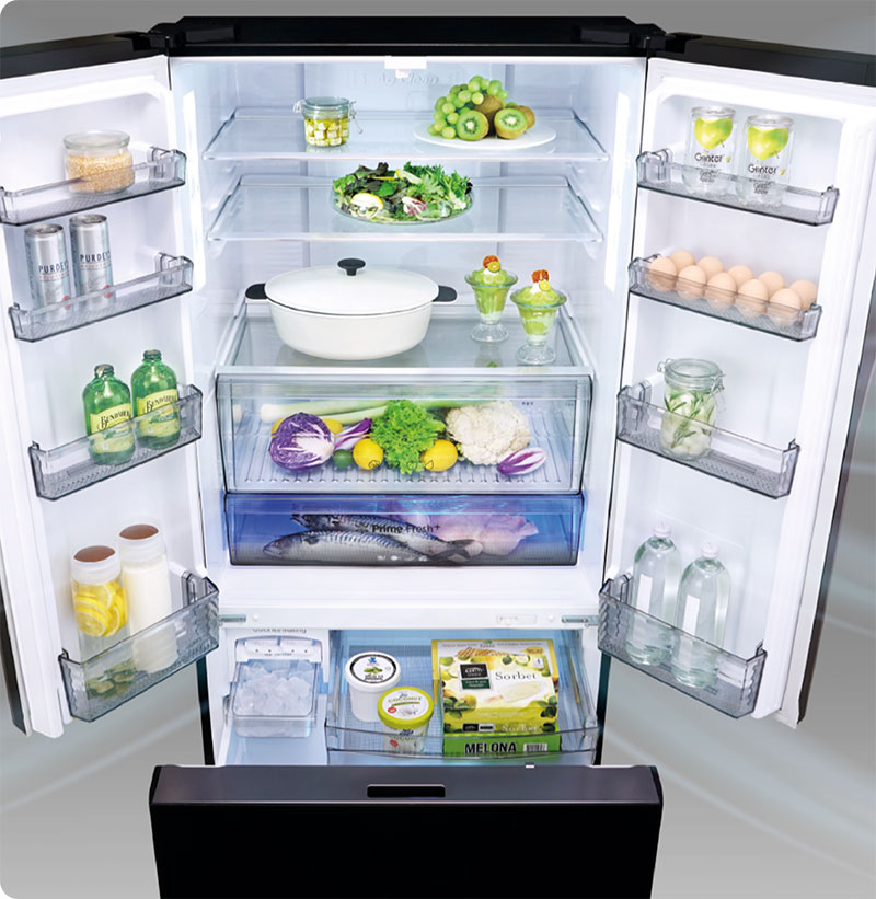 Ag Clean giúp diệt khuẩn và khử mùi bên trong tủ lạnh Panasonic.