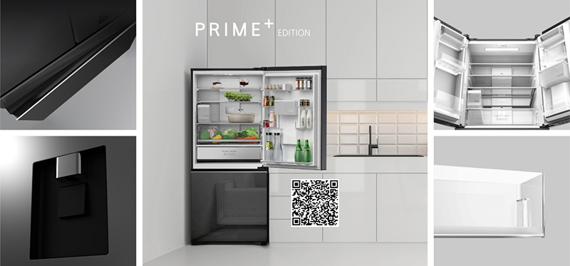Tủ lạnh Prime+ Edition tạo nên sự khác biệt cho căn bếp.