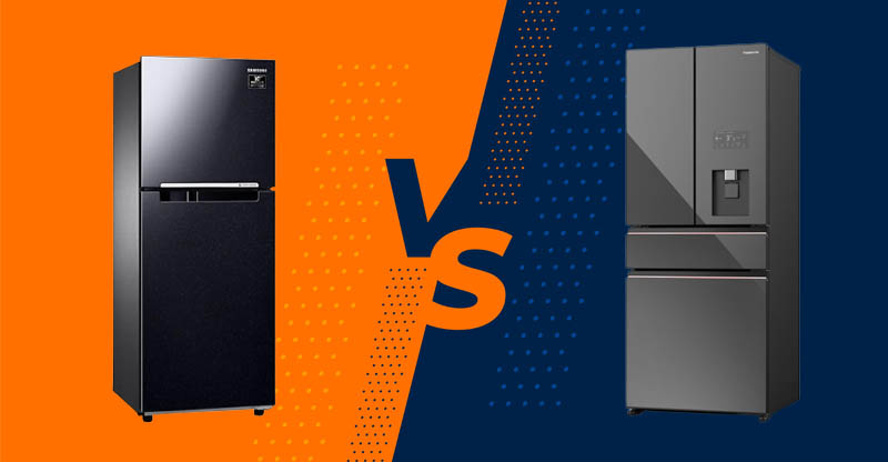 So sánh tủ lạnh Panasonic và Samsung