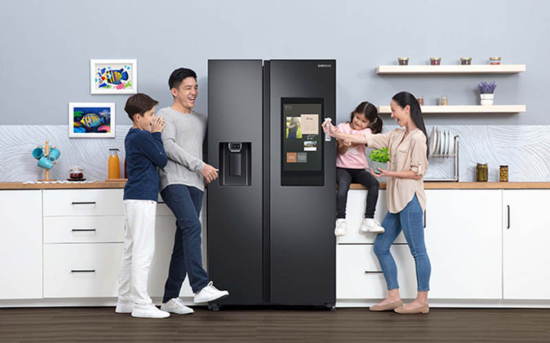 Tủ lạnh Samsung sở hữu thiết kế hiện đại