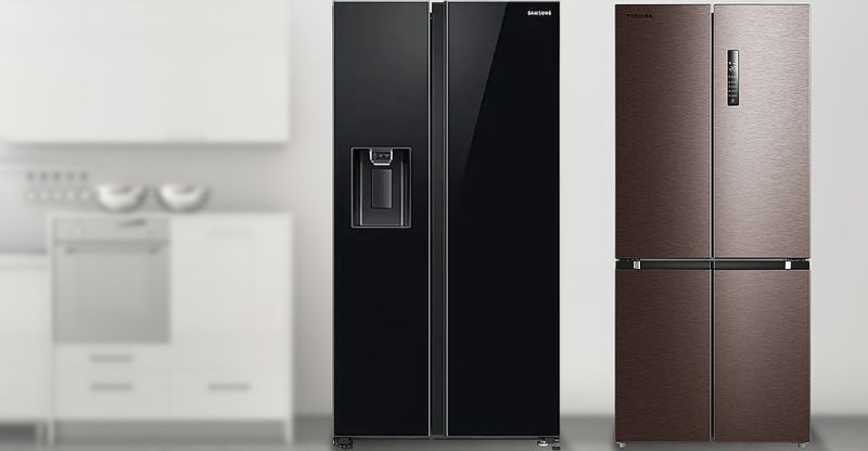 Tủ lạnh Toshiba và Samsung đều đáp ứng được nhu cầu bảo quản thực phẩm của người dùng