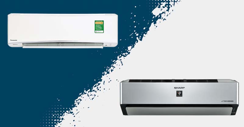 So sánh máy lạnh Sharp và Panasonic