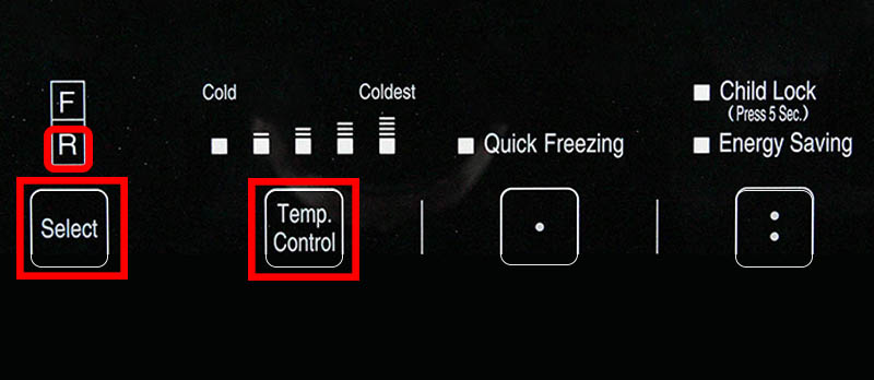 Cách điều chỉnh nhiệt độ ngăn mát