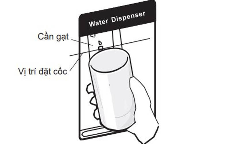 Cách lấy nước tủ lạnh Casper