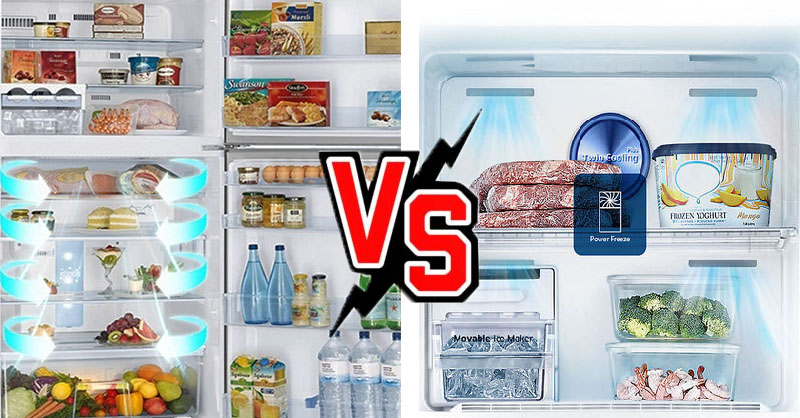 Tìm hiểu về tủ lạnh trực tiếp và gián tiếp