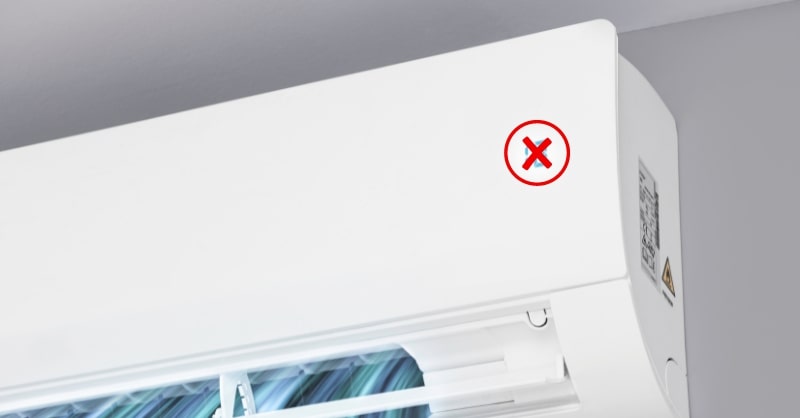 Tình trạng máy lạnh không hiển thị nhiệt độ trên dàn lạnh
