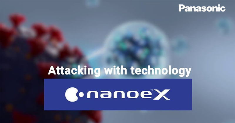 Công nghệ Nanoe x được nghiên cứu và phát triển bởi Panasonic