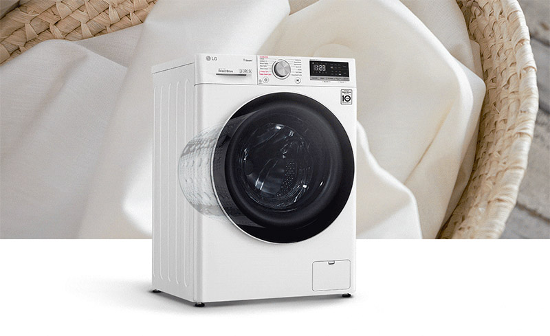 Máy giặt sấy LG Inverter 11/7kg FV1411D4W của Hàn Quốc