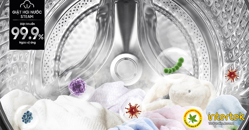 Công nghệ giặt hơi nước Hygiene Steam