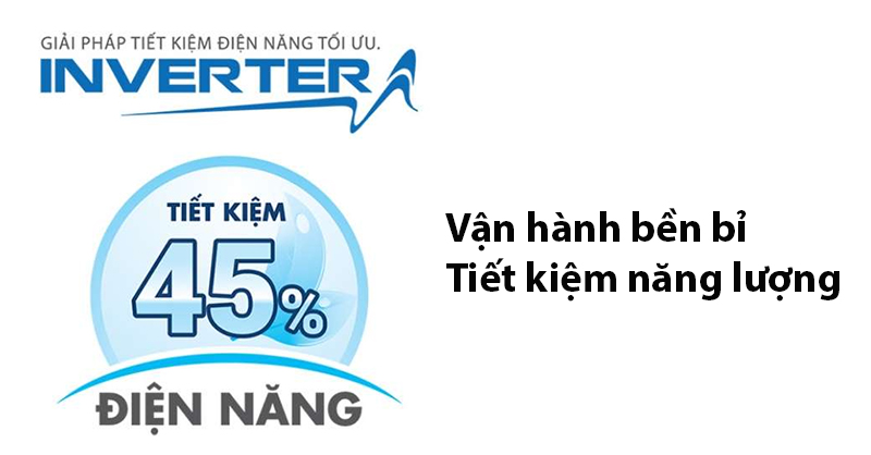 Công nghệ Inverter tiết kiệm điện năng