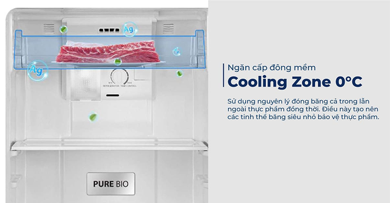 Ngăn cấp đông mềm Cooling Zone