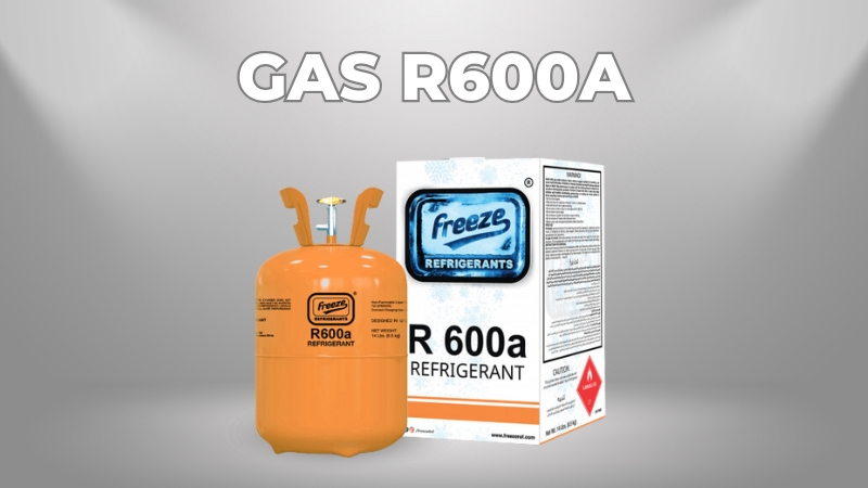Gas R600a được sử dụng rộng rãi trên nhiều dòng tủ lạnh, tủ đông