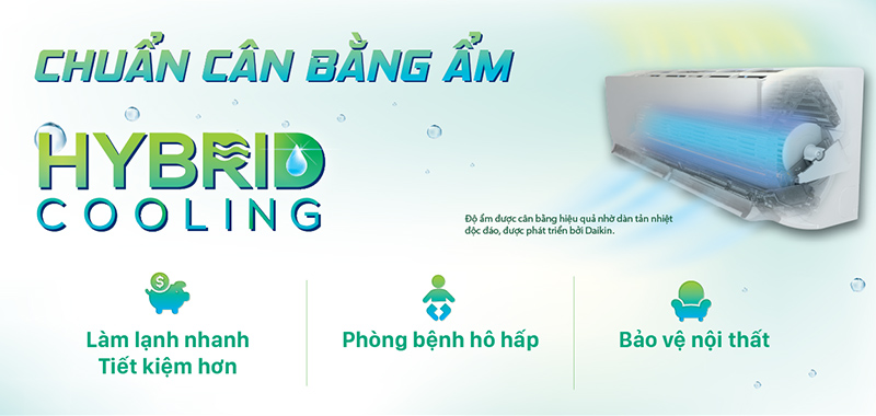 Hybrid Cooling kiểm soát độ ẩm