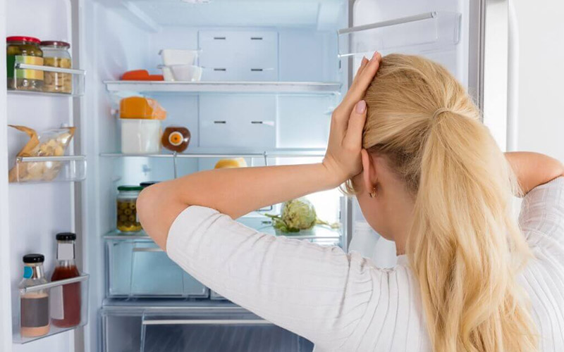 Hiện tượng tắc ẩm giảm khả năng bảo quản thực phẩm của tủ lạnh