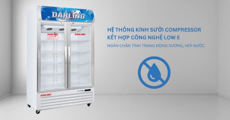 Hệ thống sưởi kính lấy hơi nóng từ Compressor kết hợp công nghệ Low E