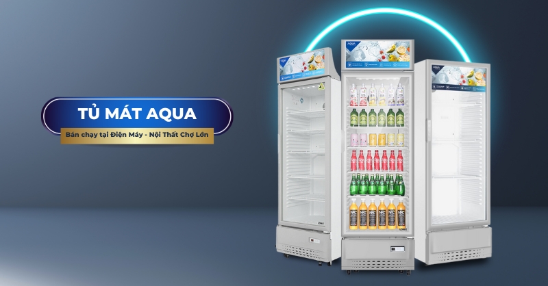 Top 3 tủ mát Aqua bán chạy tại Siêu Thị Điện Máy - Nội Thất Chợ Lớn