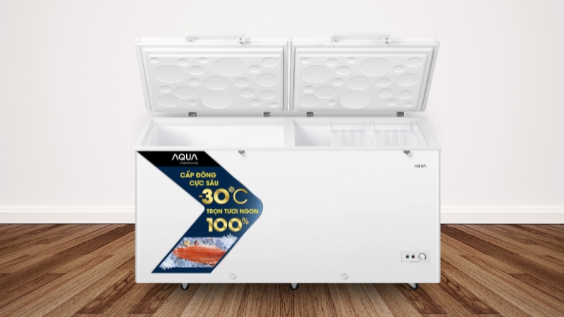 Tủ Đông Mát Aqua Inverter 503 Lít AQF-C6102E