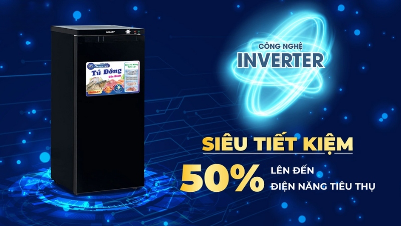 Công nghệ Inverter giúp tủ tối ưu điện năng hiệu quả